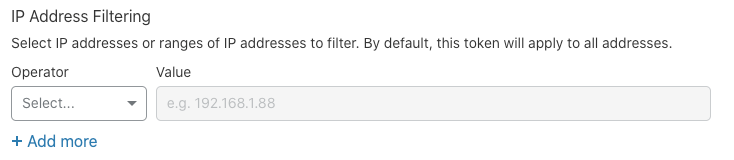 Configure IP