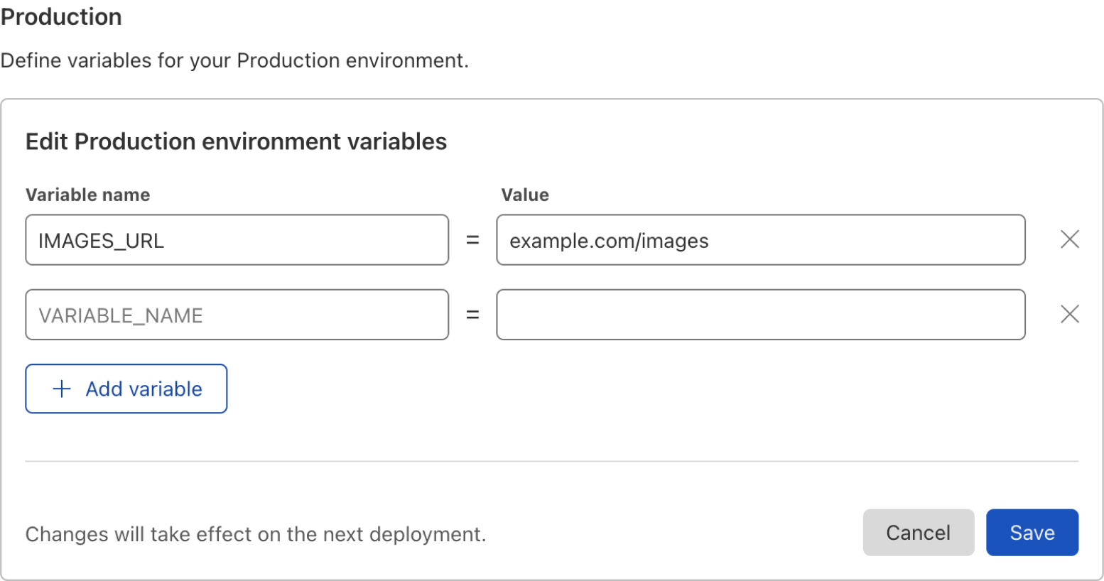 ENV-Binding